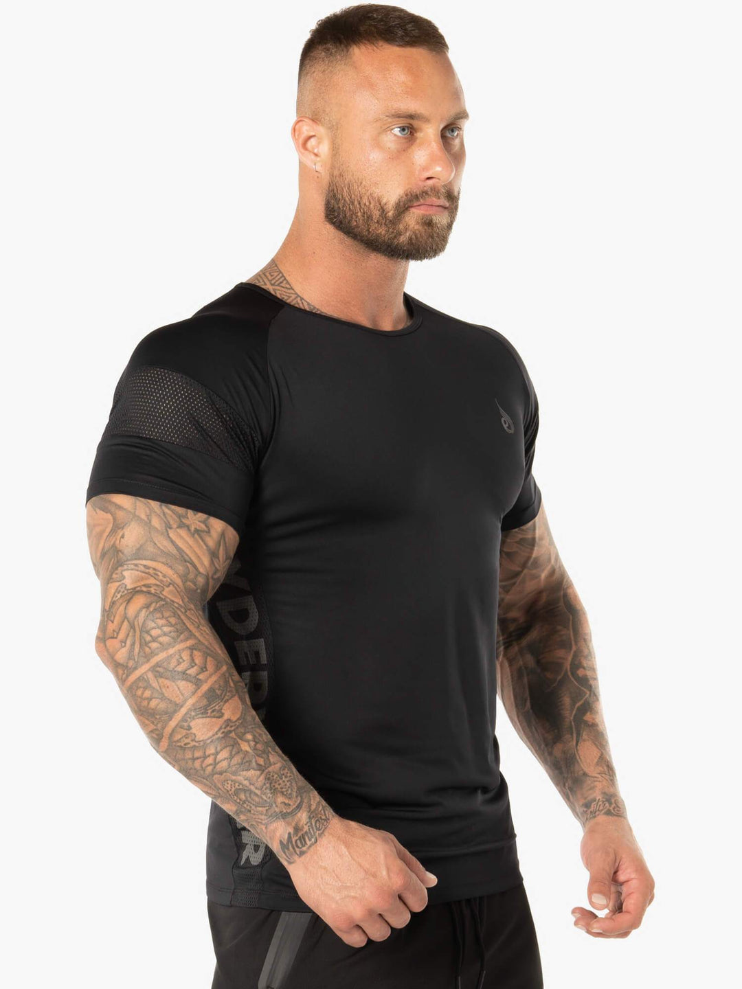 Evo T-Shirt - Black Clothing Ryderwear 