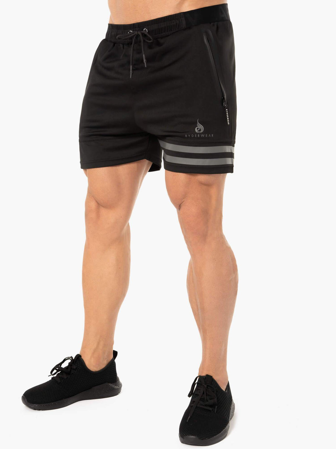 Evo Training Shorts - Black Clothing Ryderwear 