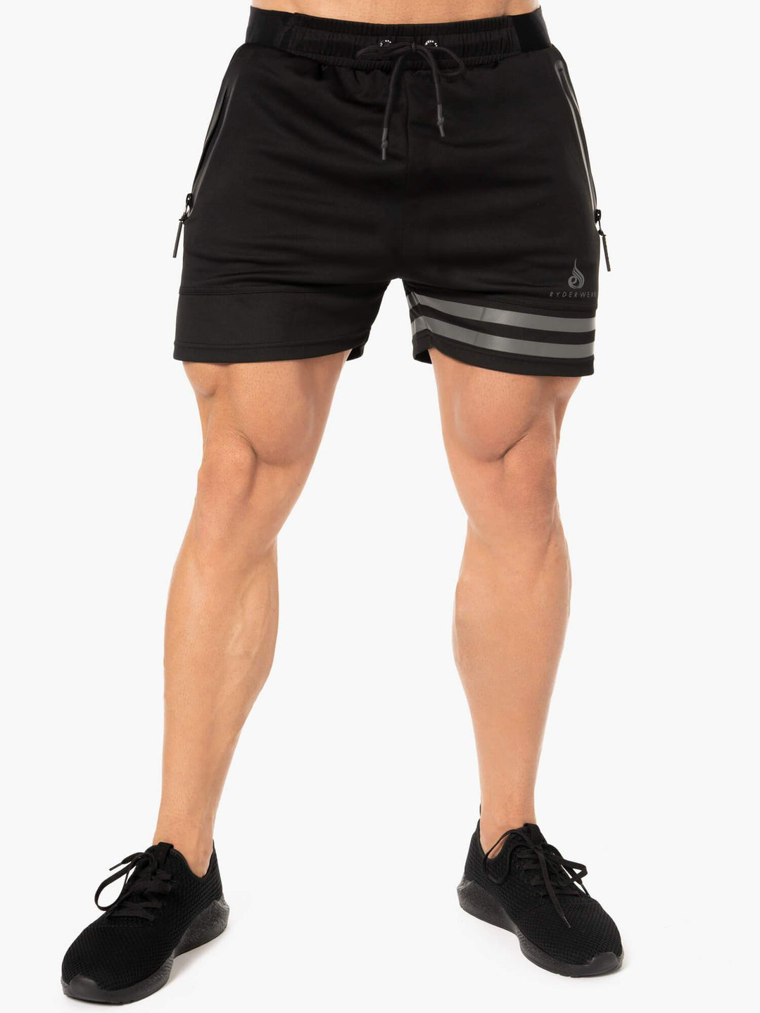 Evo Training Shorts - Black Clothing Ryderwear 