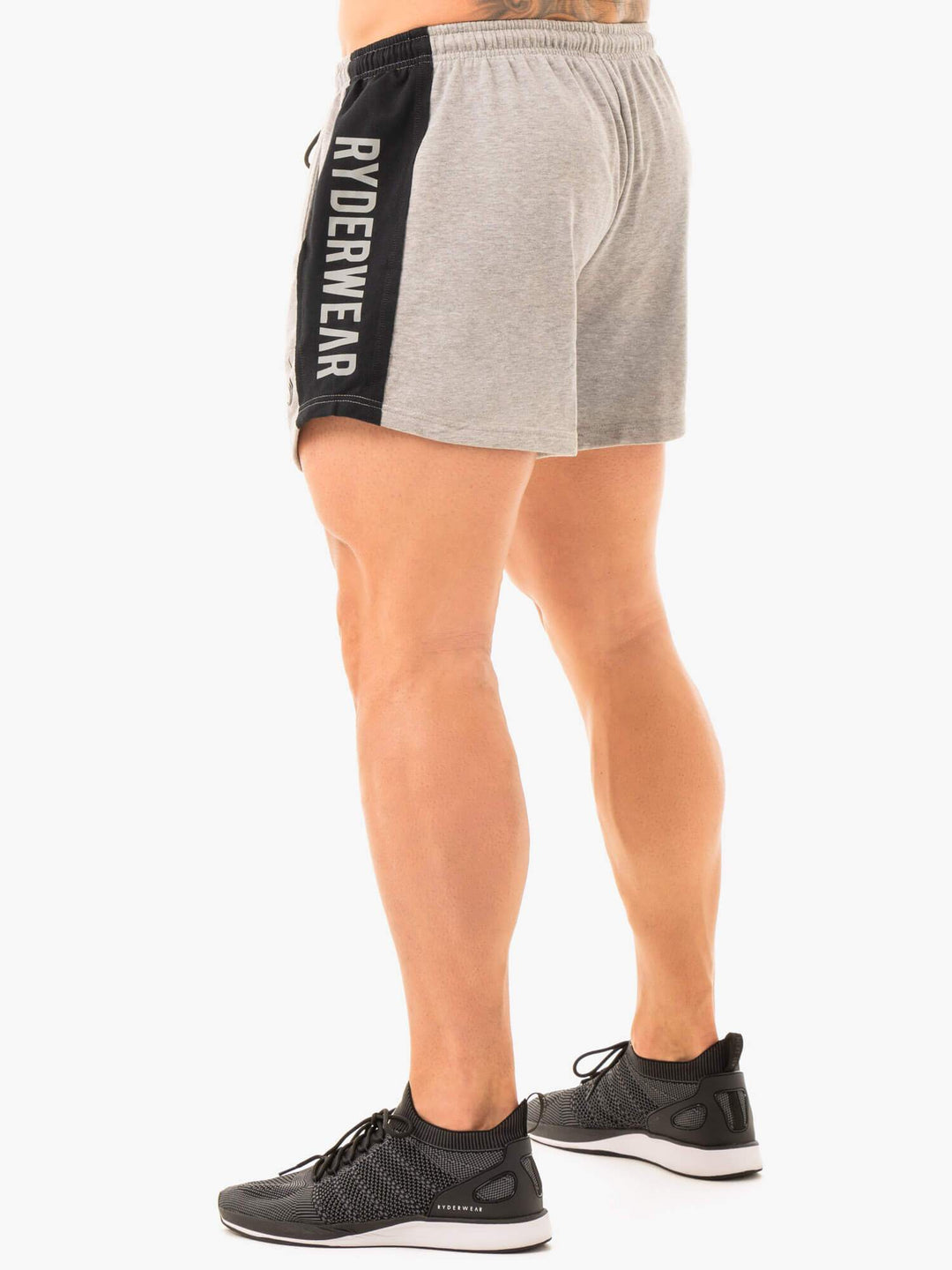 Fleece Arnie Shorts - Grey Marl Clothing Ryderwear 