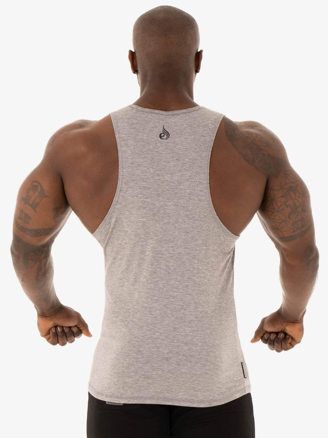 Focus Baller Tank - Grey Marl Clothing Ryderwear 