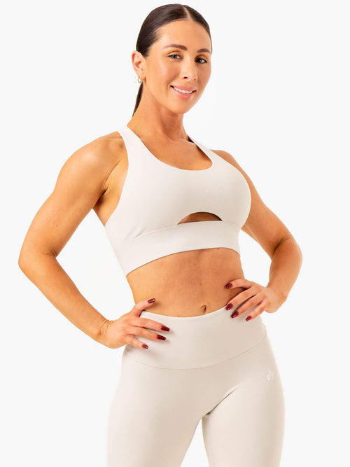 Focus Contour Sports Bra Snow Grey