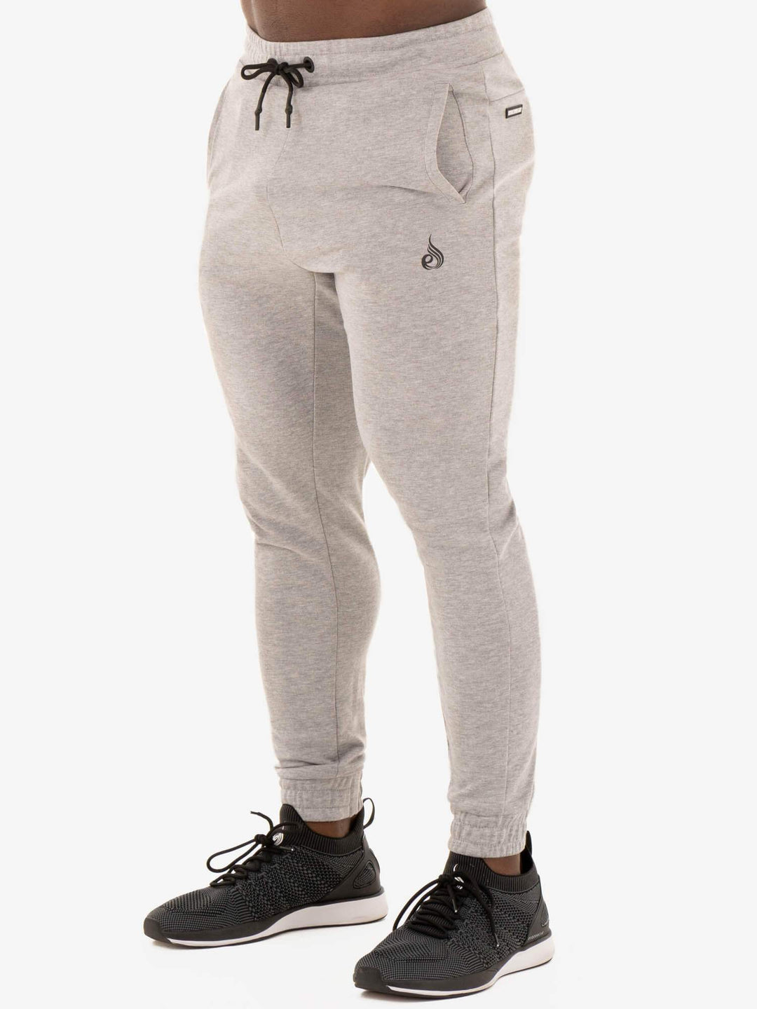 Focus Track Pants - Grey Marl Clothing Ryderwear 