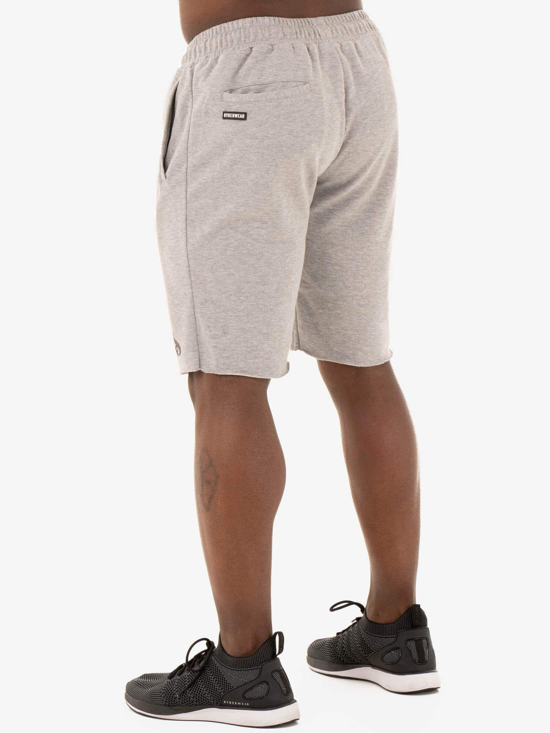 Focus Track Shorts - Grey Marl Clothing Ryderwear 