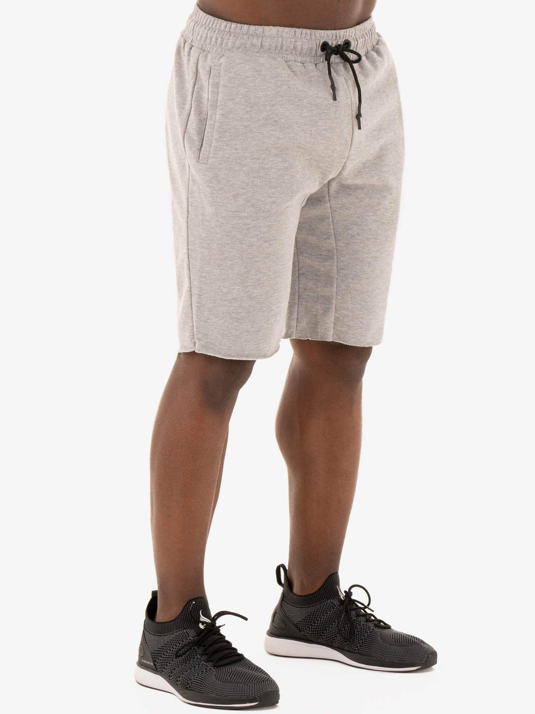 Focus Track Shorts - Grey Marl Clothing Ryderwear 