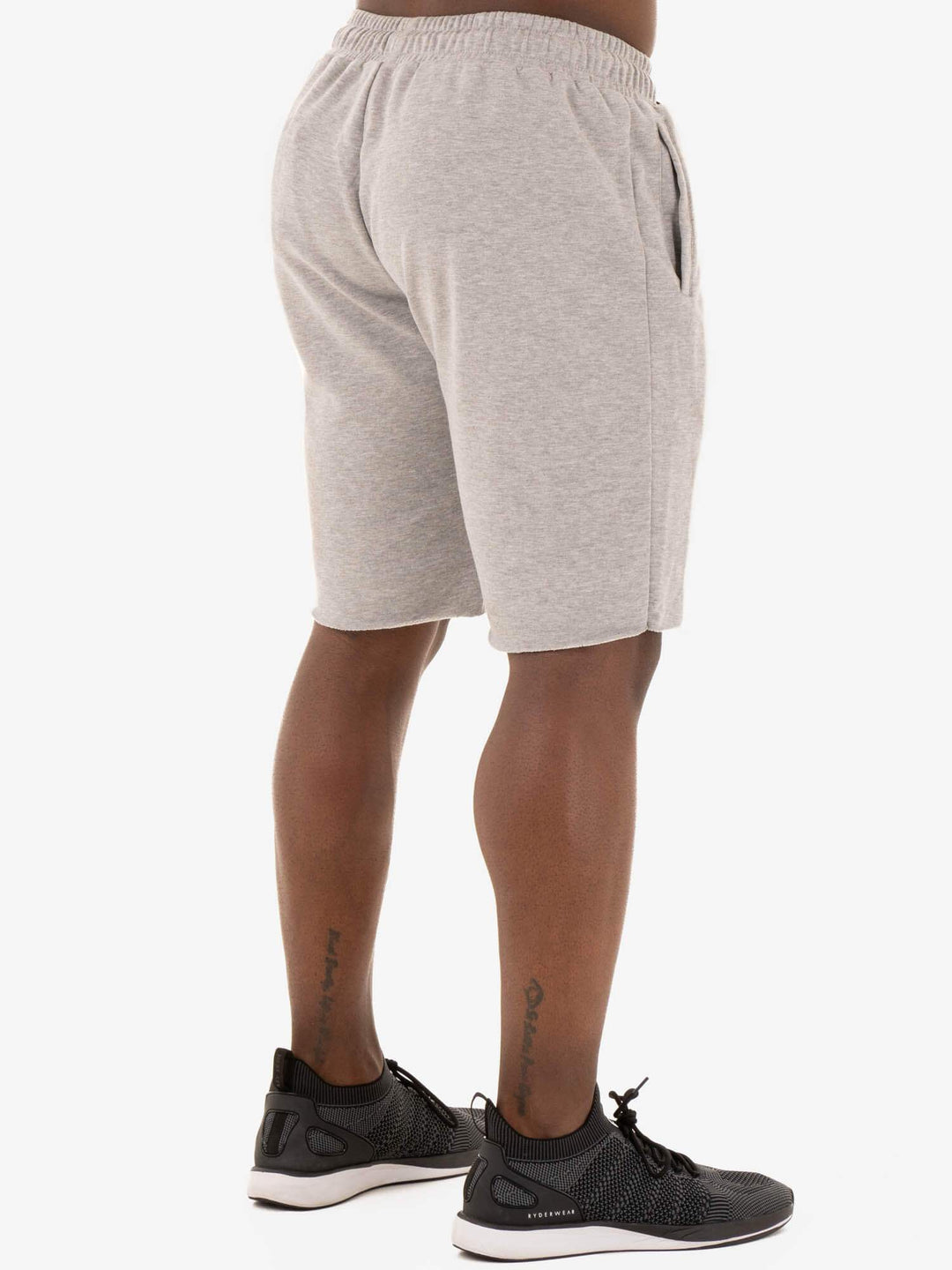 Focus Track Shorts - Grey Marl Clothing Ryderwear 