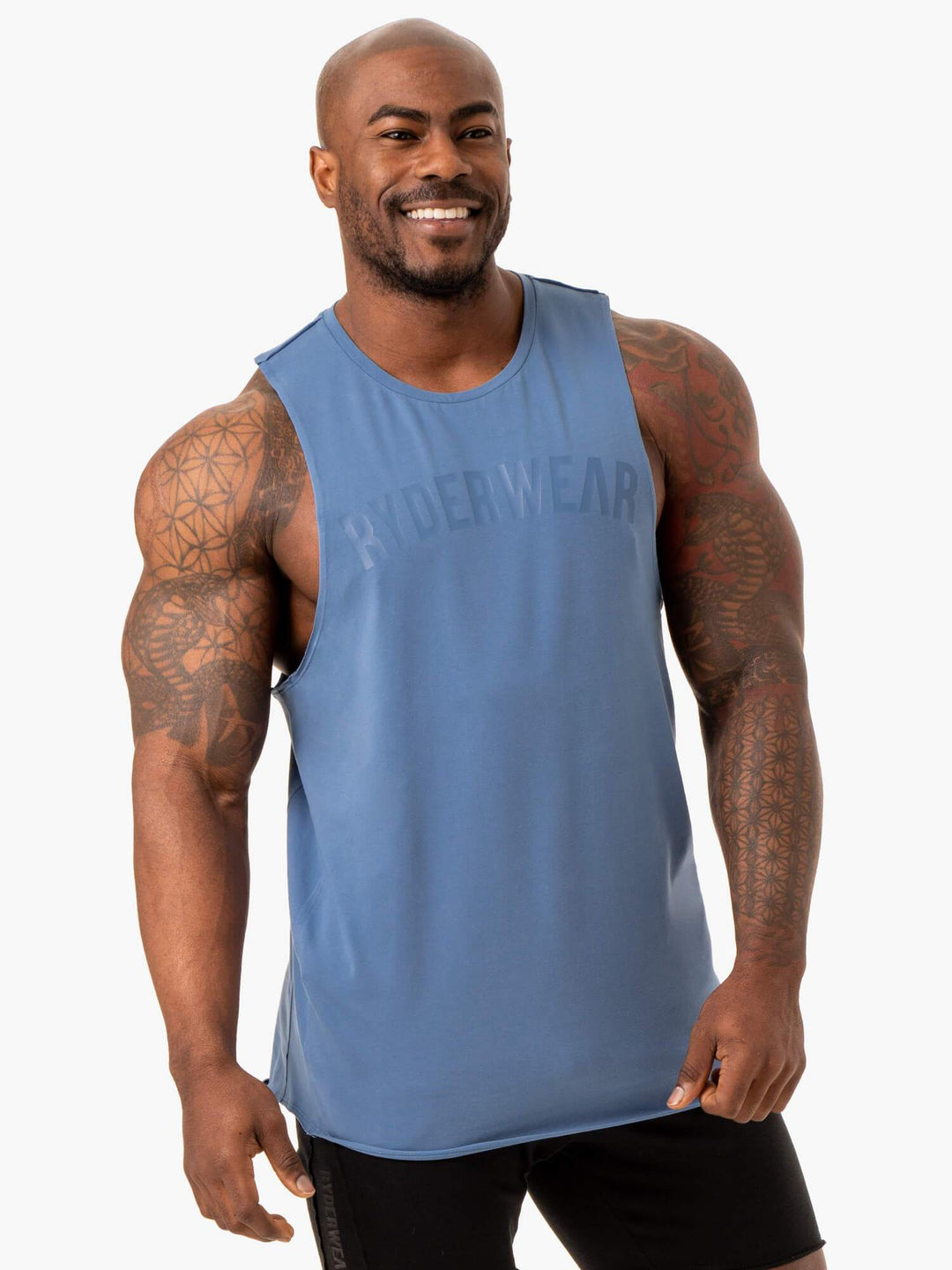 Force Baller Tank - Blue Clothing Ryderwear 