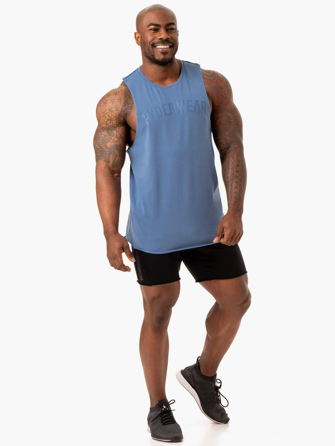 Force Baller Tank - Blue Clothing Ryderwear 