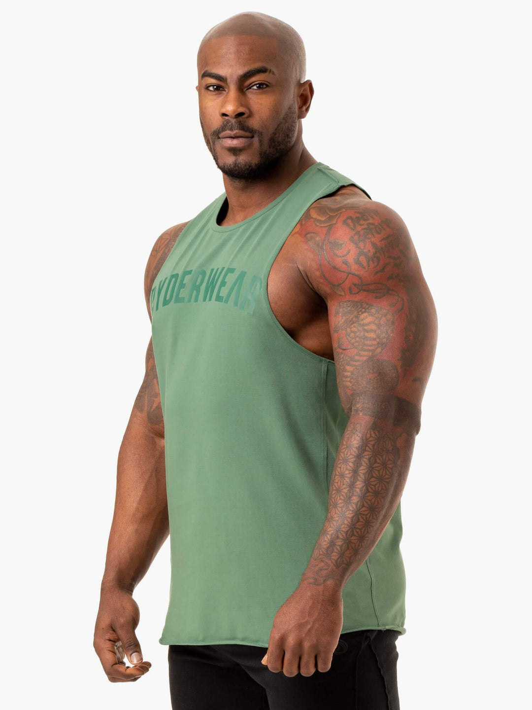 Force Baller Tank - Green Clothing Ryderwear 