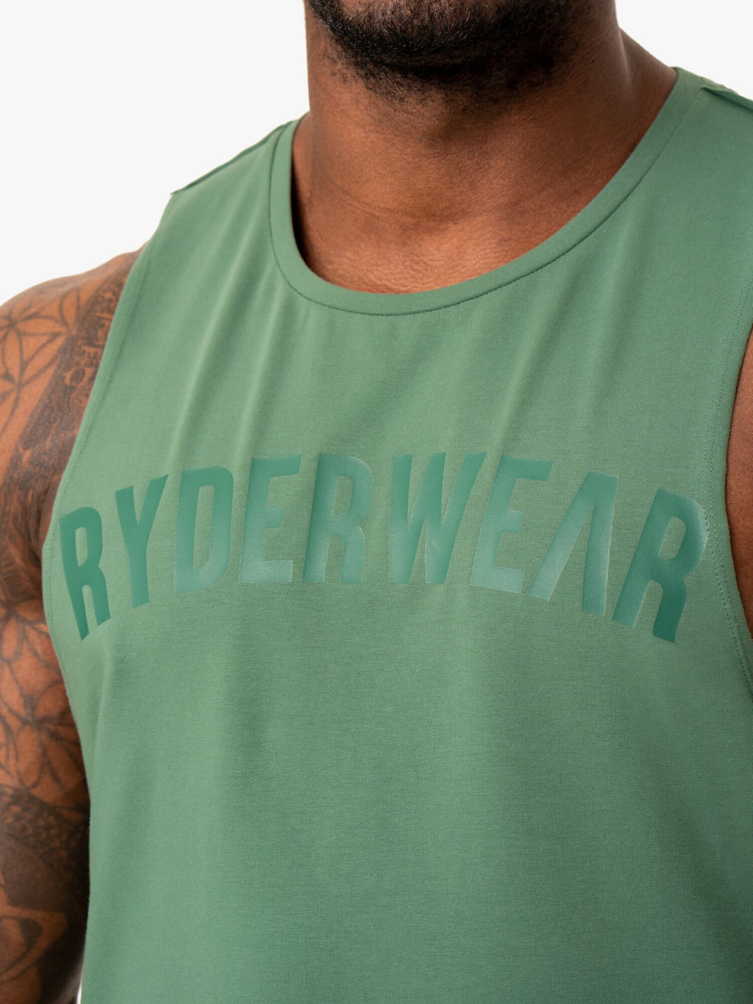 Force Baller Tank - Green Clothing Ryderwear 