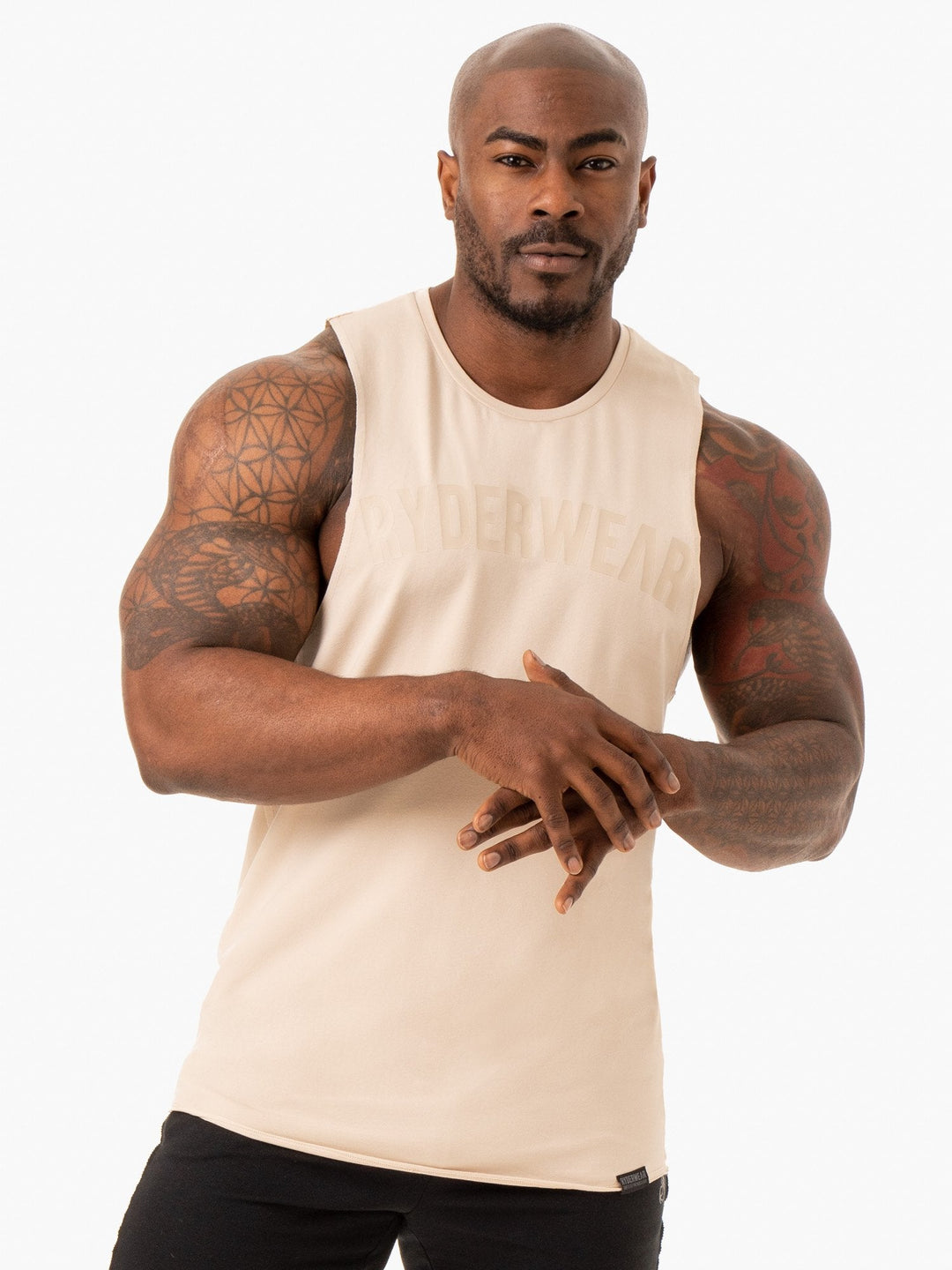 Force Baller Tank - Sand Clothing Ryderwear 