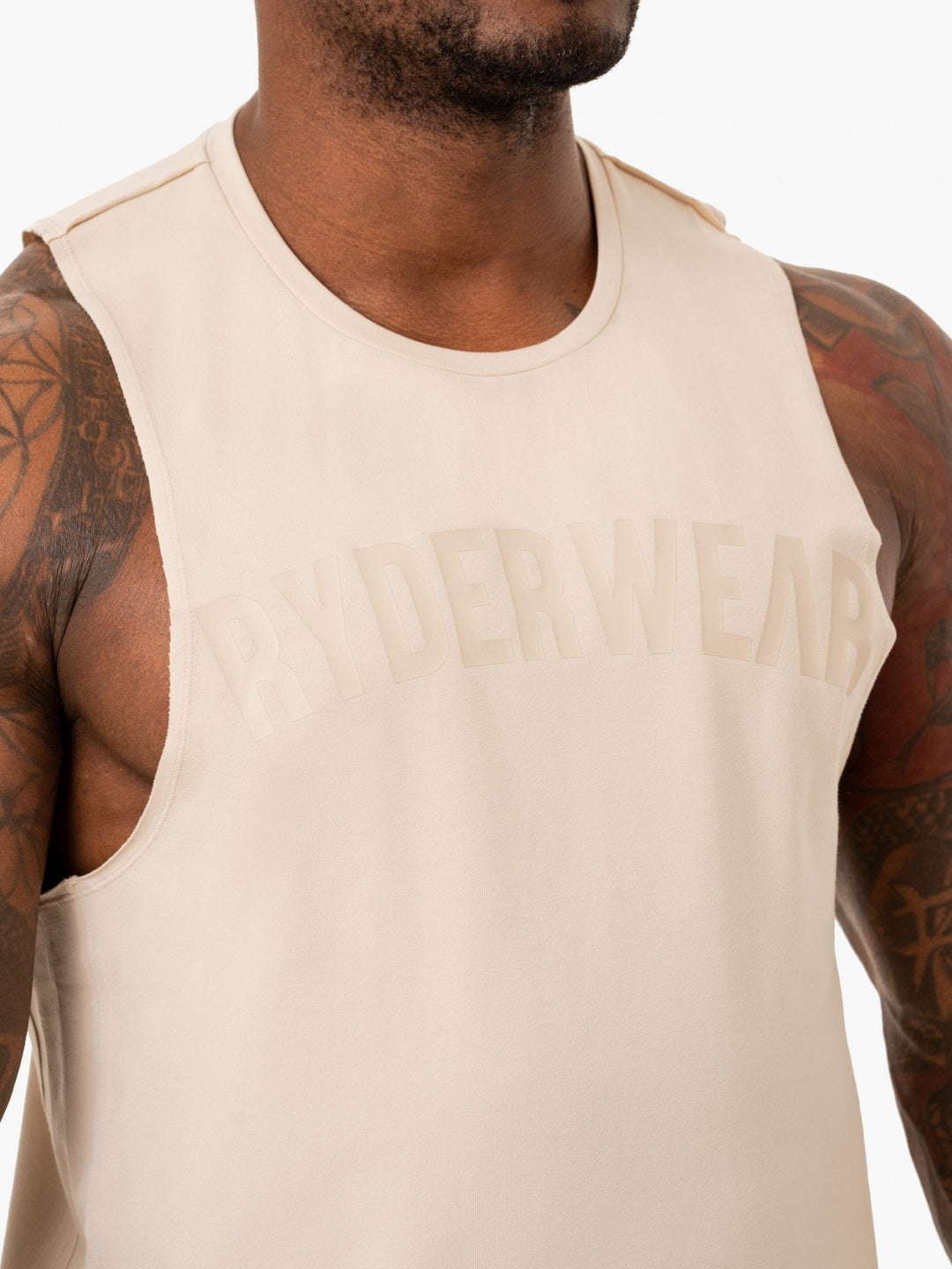 Force Baller Tank - Sand Clothing Ryderwear 