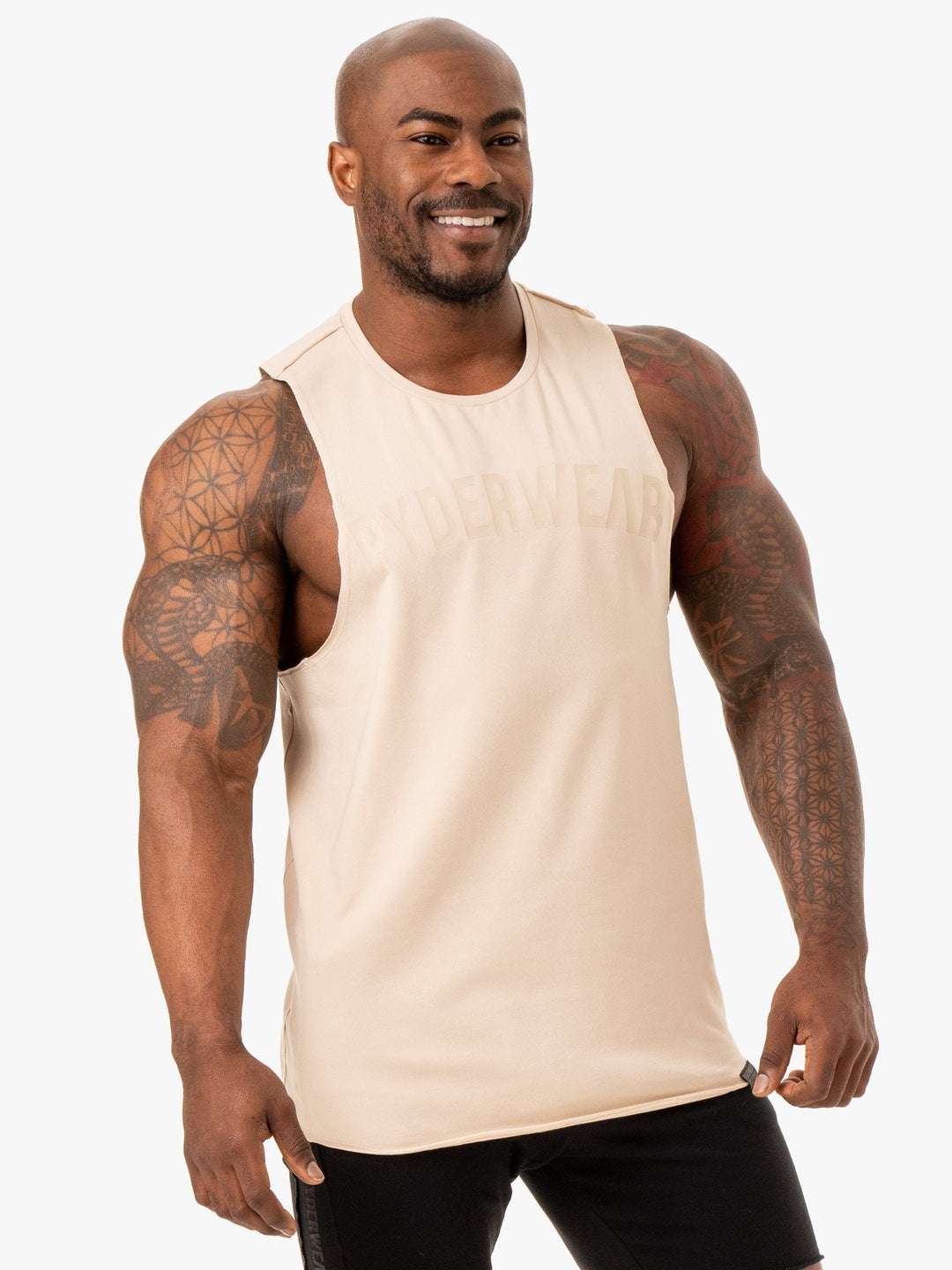 Force Baller Tank - Sand Clothing Ryderwear 