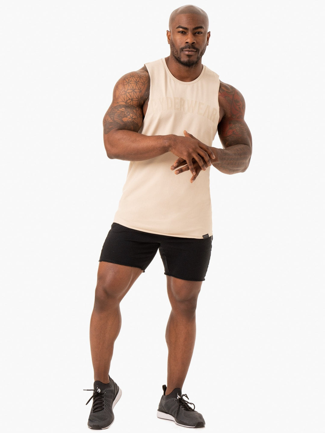 Force Baller Tank - Sand Clothing Ryderwear 