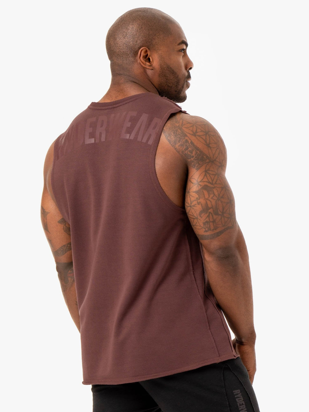 Force Fleece Tank - Brick Clothing Ryderwear 