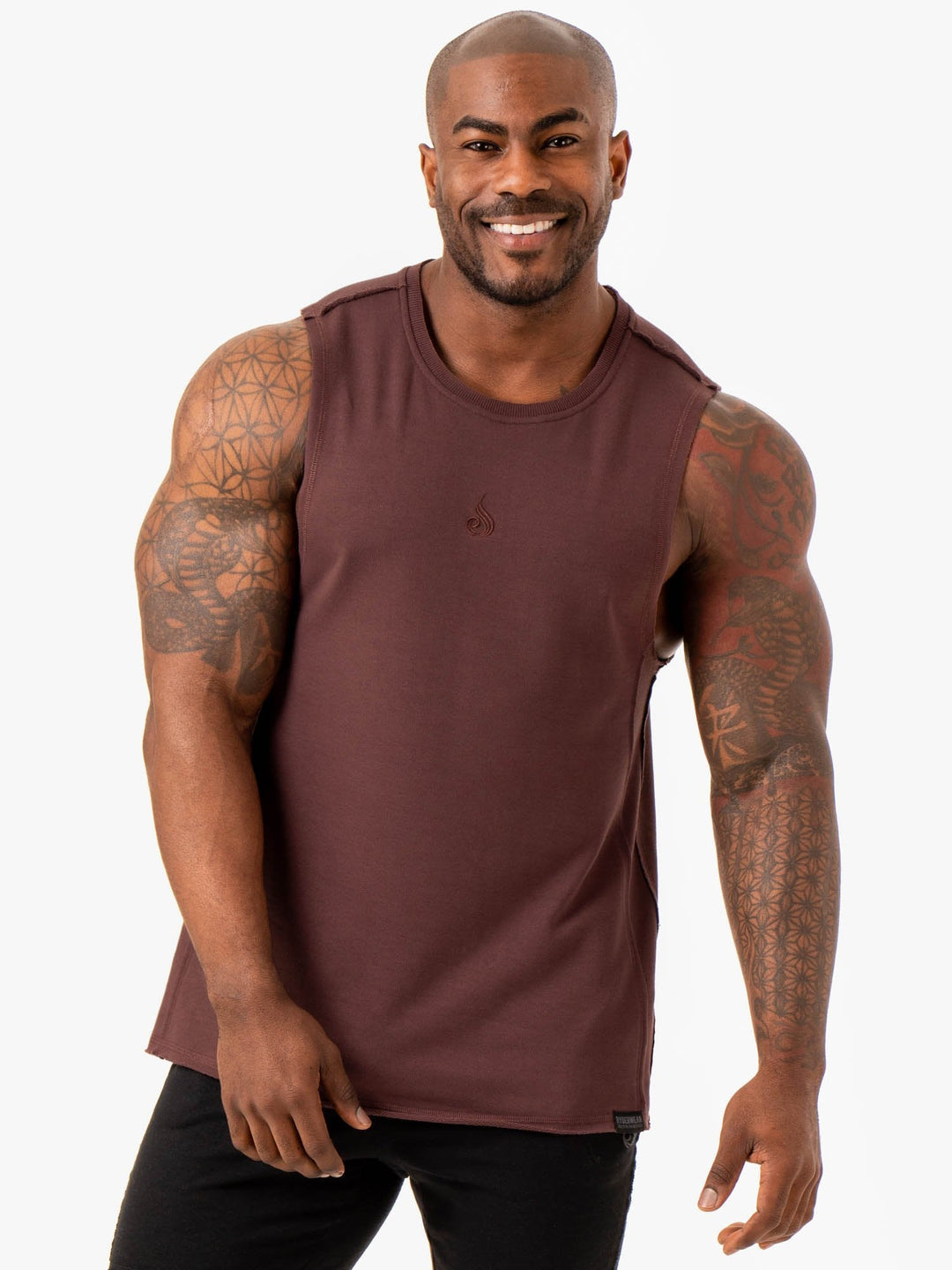 Force Fleece Tank - Brick Clothing Ryderwear 