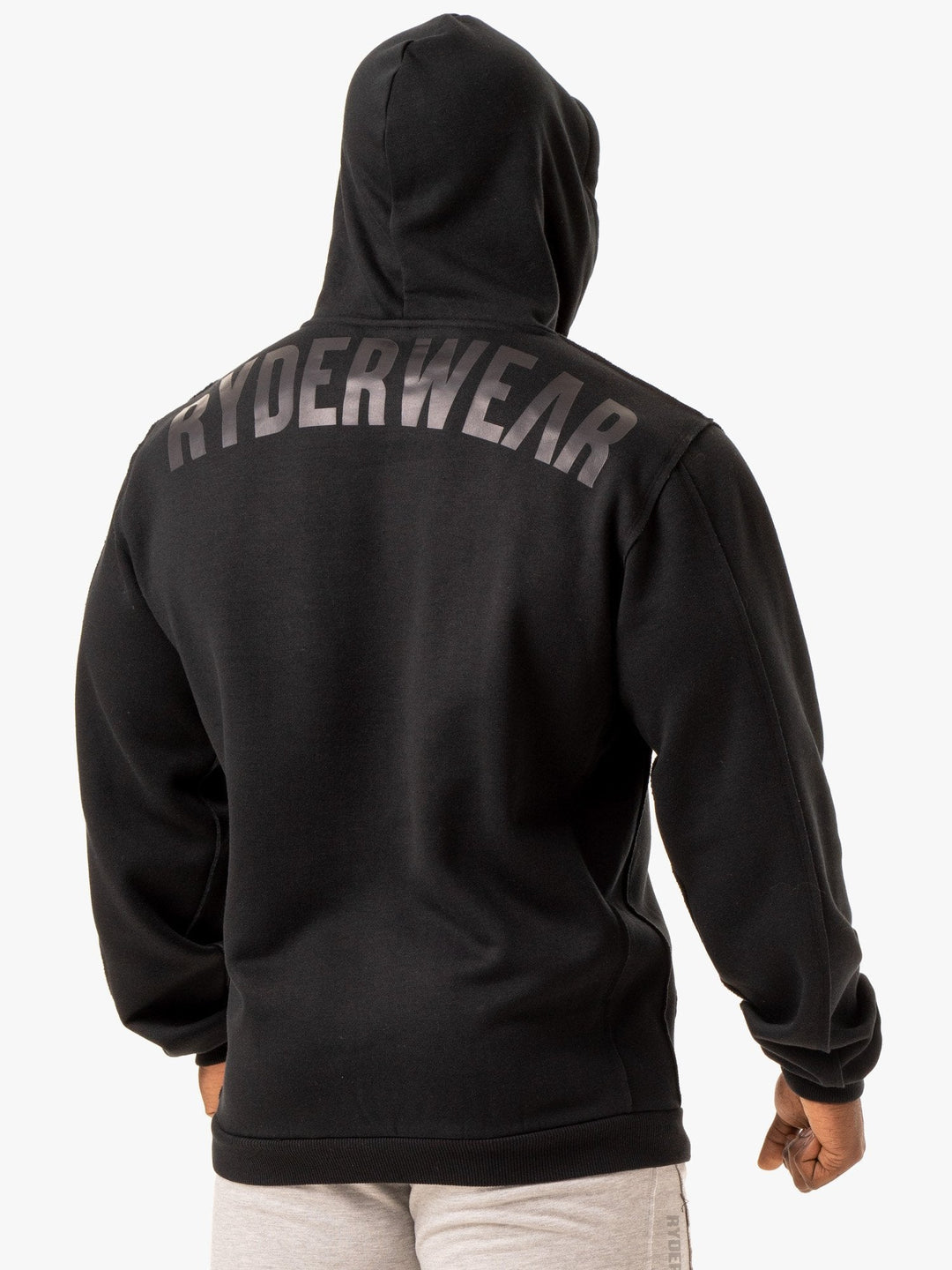 Force Pullover Hoodie - Black Clothing Ryderwear 