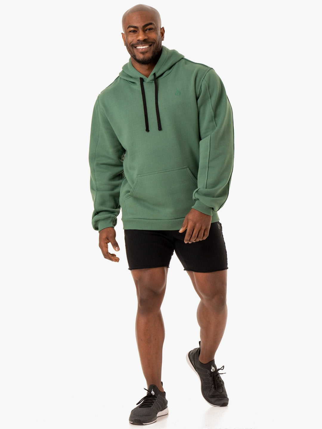 Force Pullover Hoodie - Green Clothing Ryderwear 