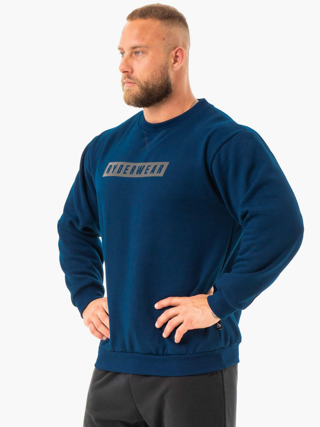 Force Pullover - Navy Clothing Ryderwear 