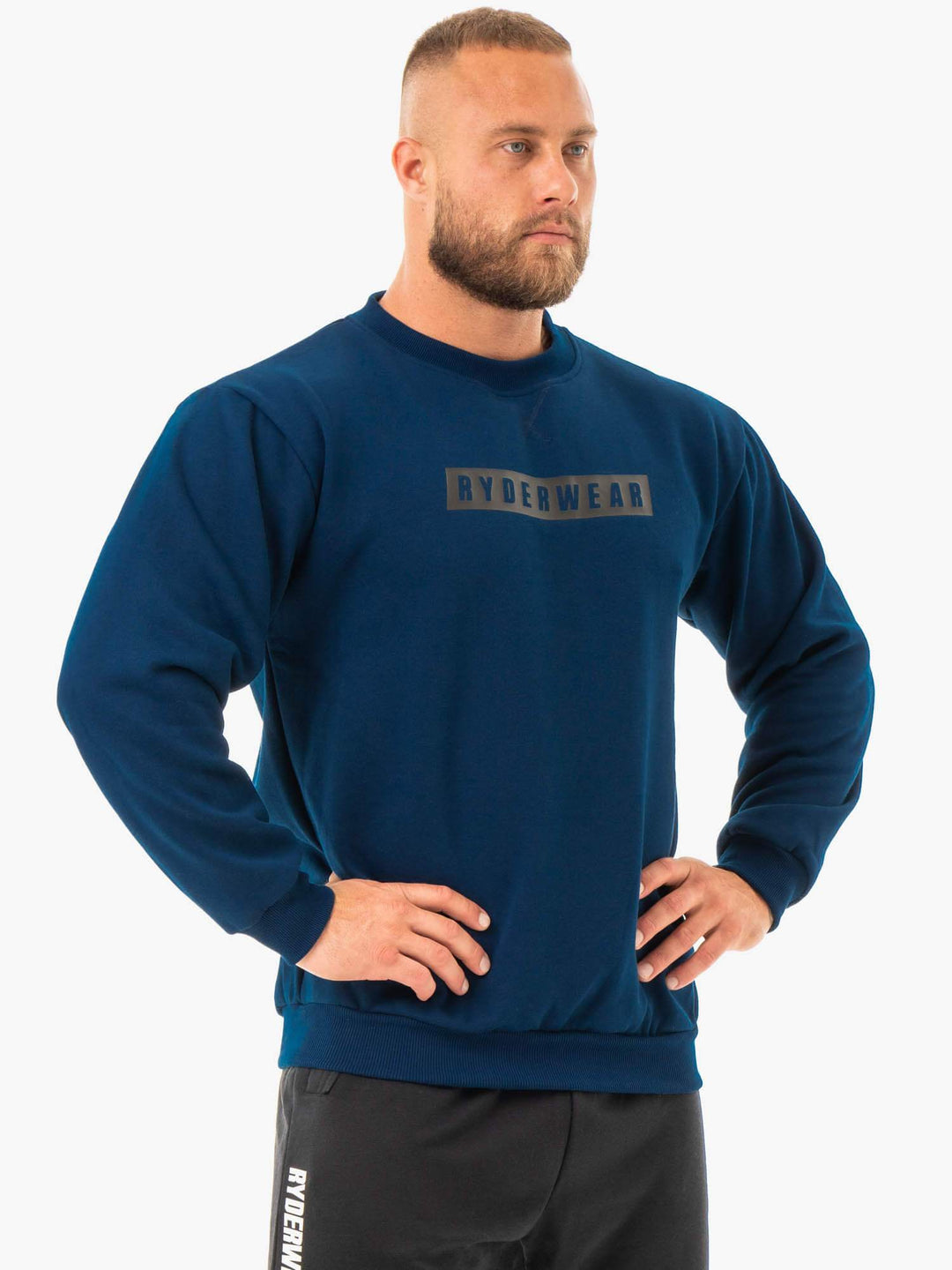 Force Pullover - Navy Clothing Ryderwear 