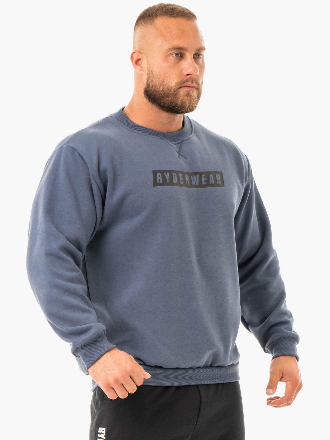 Force Pullover - Steel Blue Clothing Ryderwear 