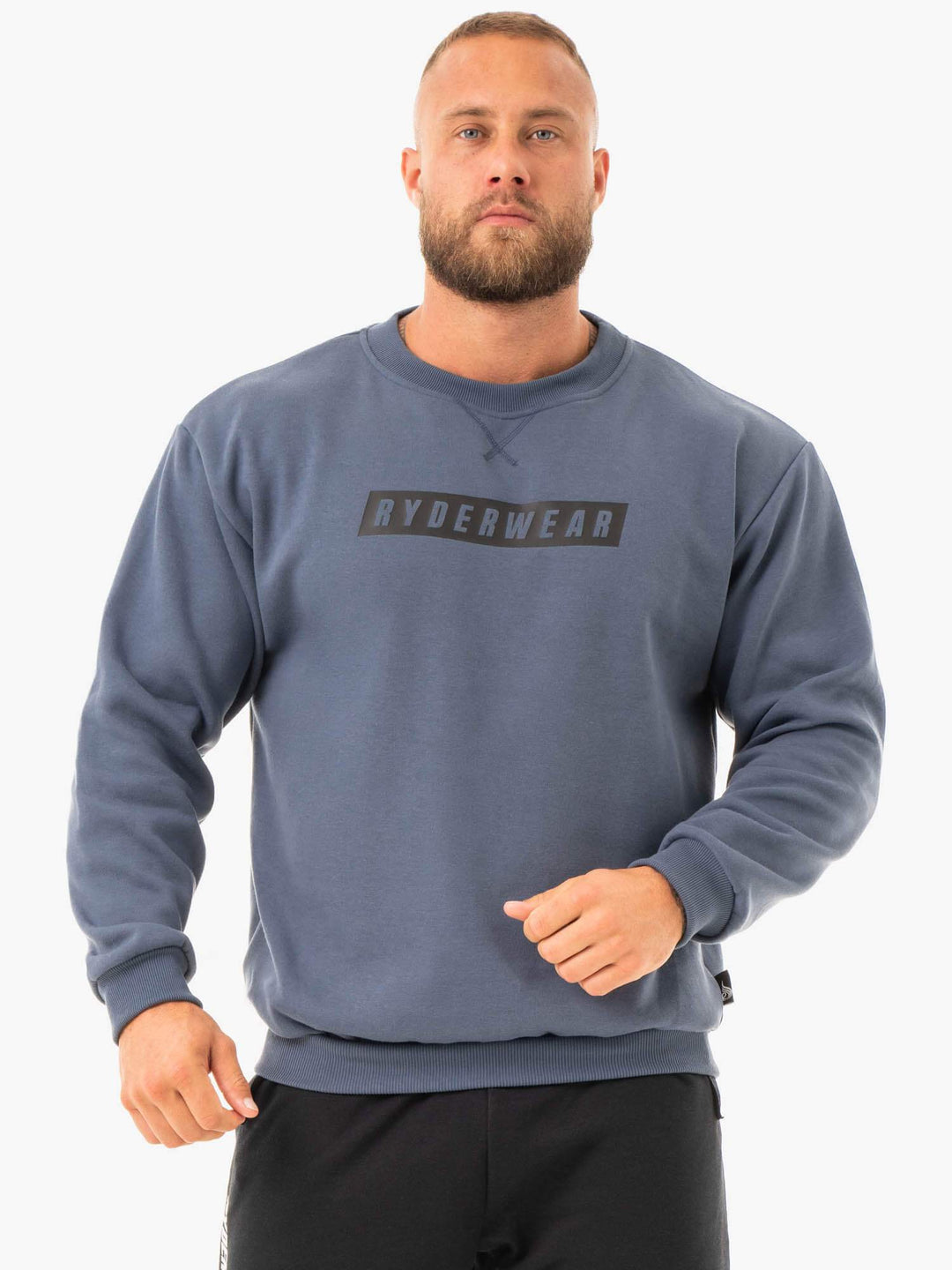 Force Pullover - Steel Blue Clothing Ryderwear 