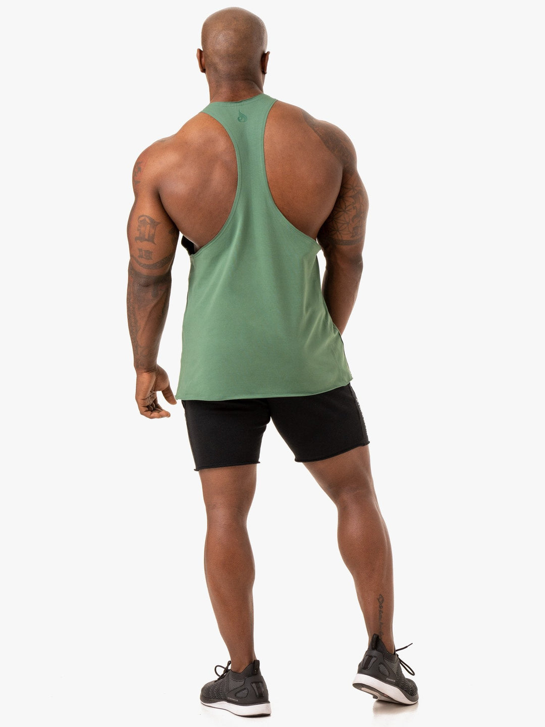 Force Stringer T-Back - Green Clothing Ryderwear 