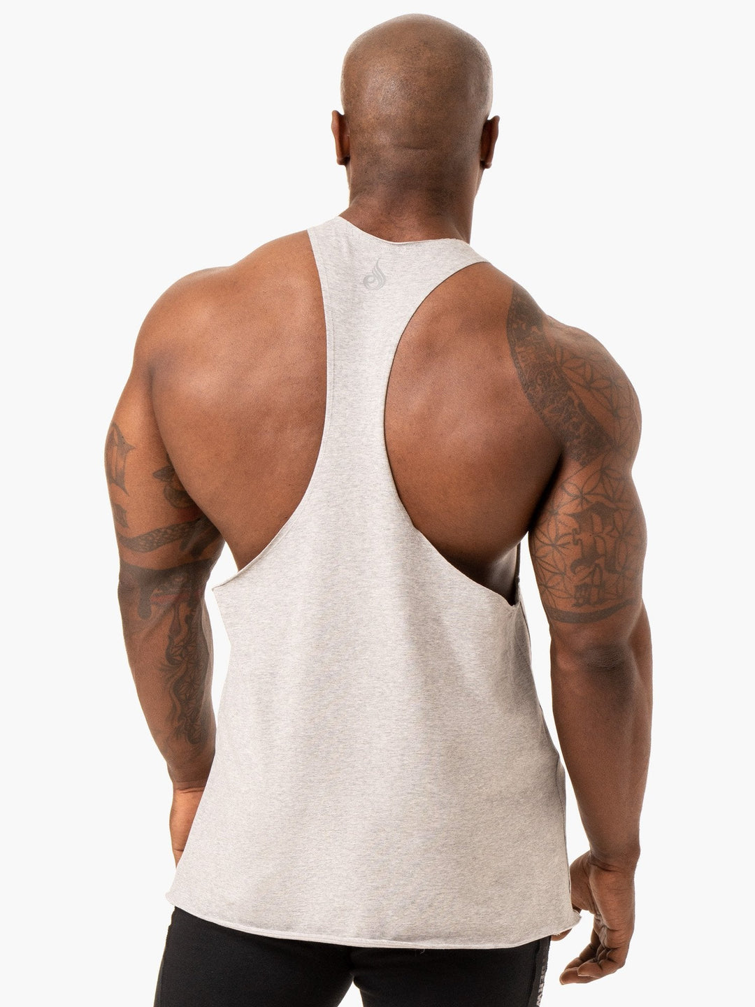 Force Stringer T-Back - Grey Marl Clothing Ryderwear 