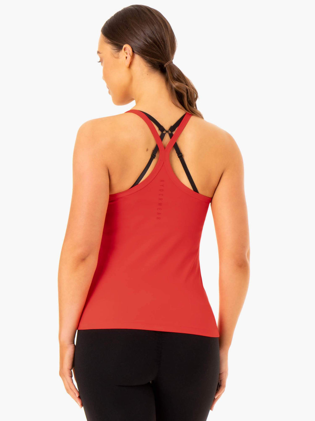 Foundation Training Tank - Red Clothing Ryderwear 