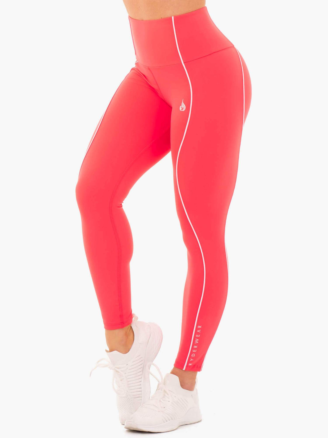 Glow High Waisted Leggings - Watermelon Clothing Ryderwear 