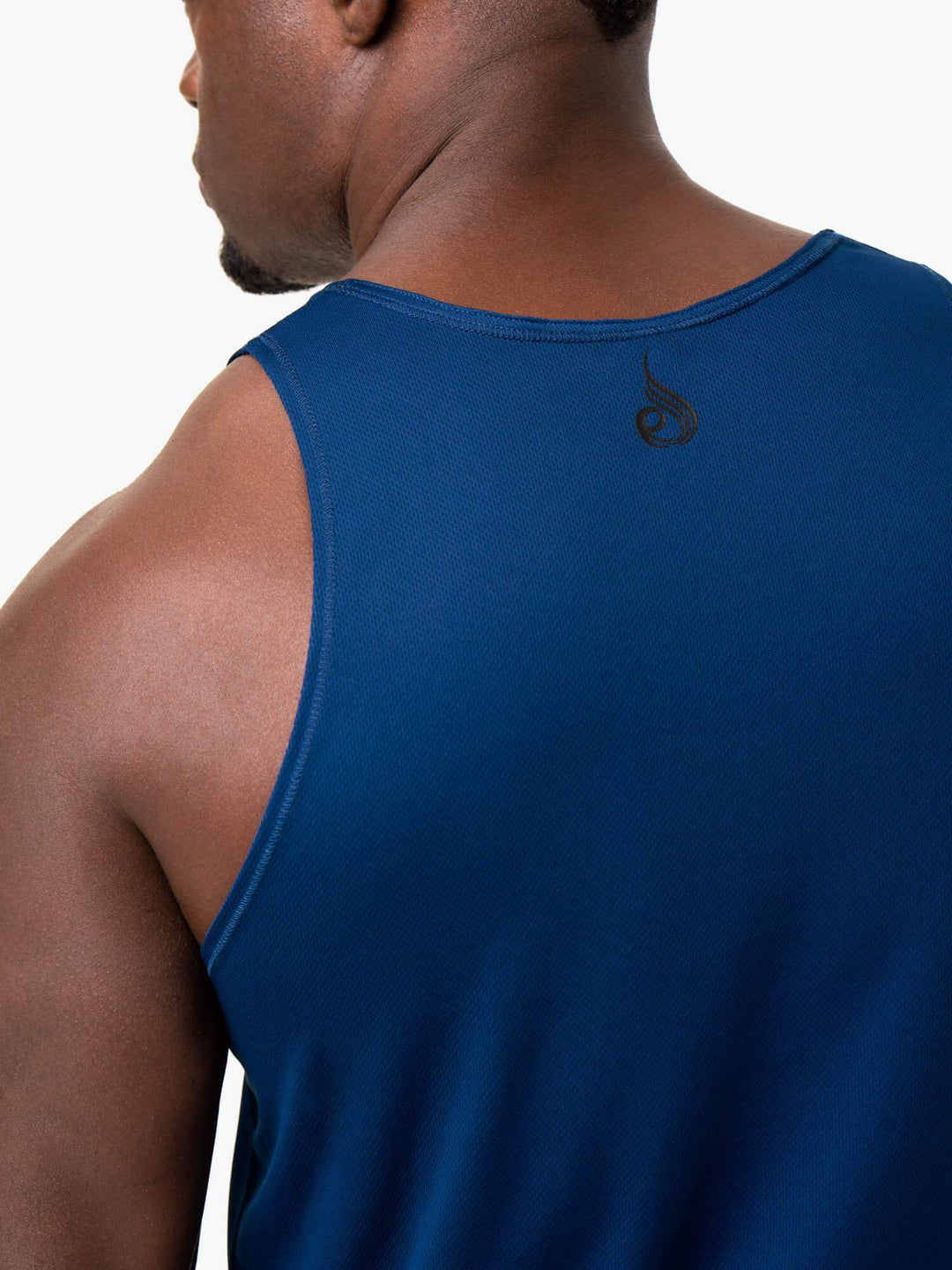 Heighten Mesh Regular Tank - Blue Clothing Ryderwear 