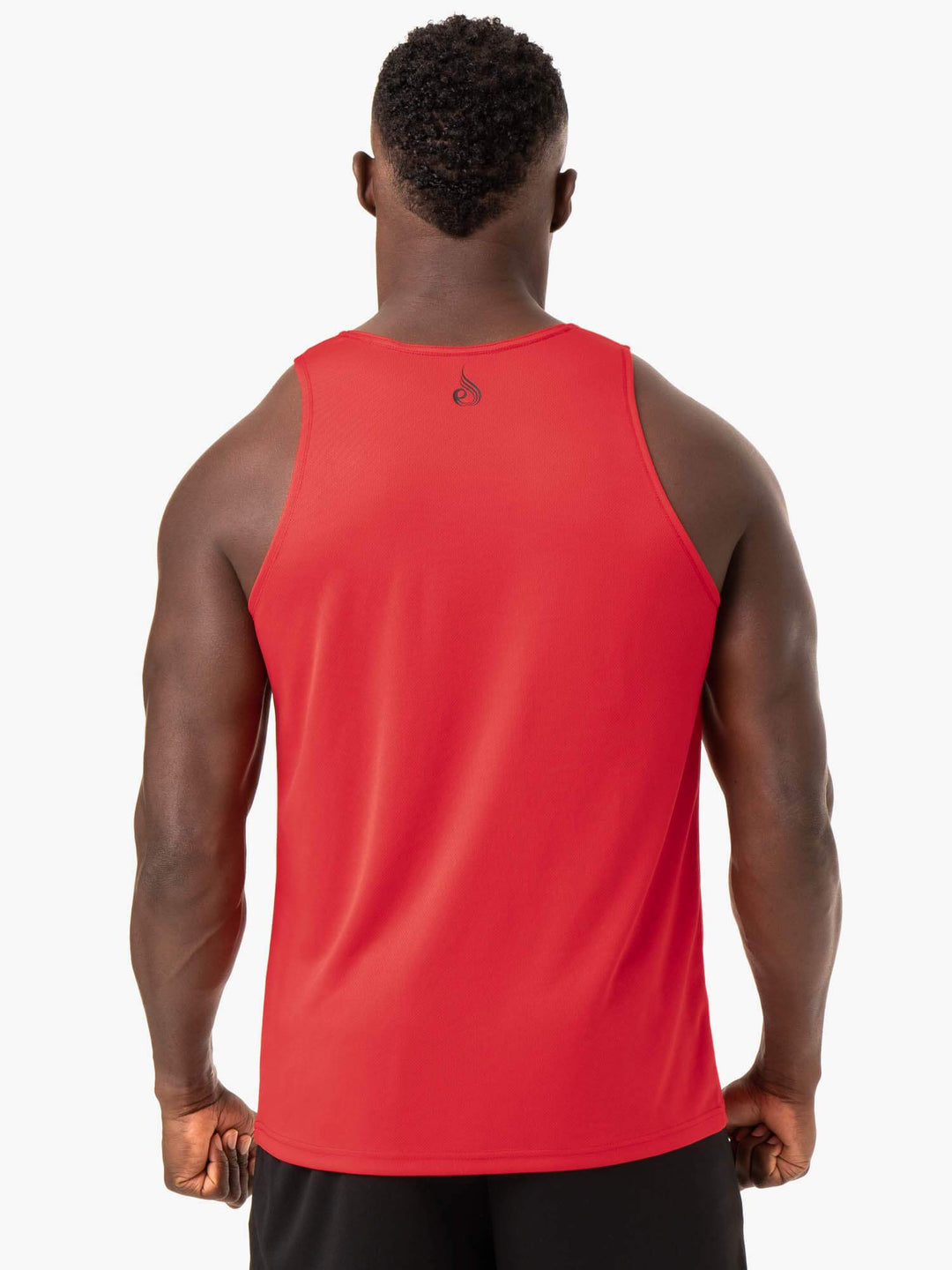 Heighten Mesh Regular Tank - Red Clothing Ryderwear 