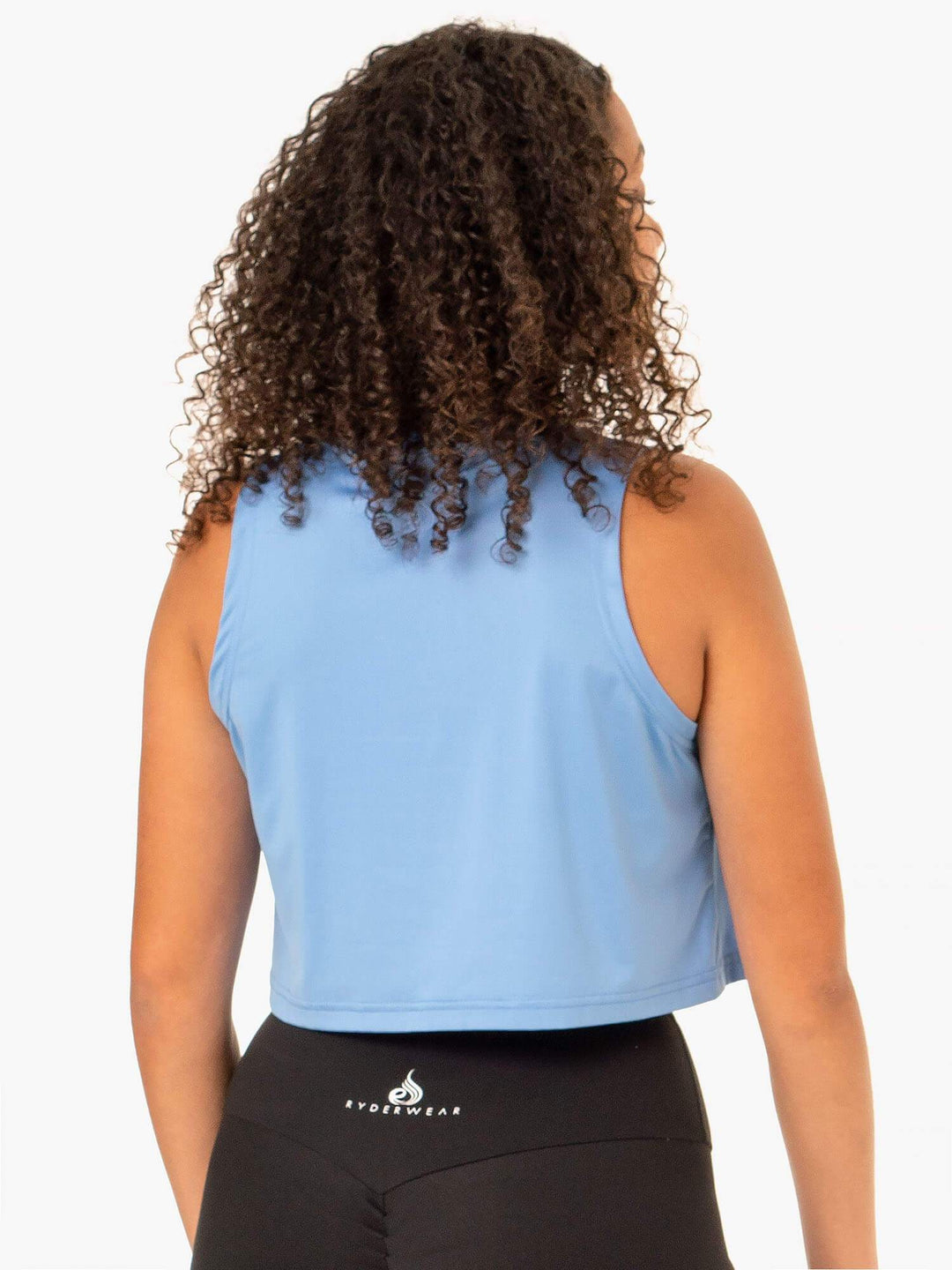 Hybrid Muscle Tank - Sky Blue Clothing Ryderwear 