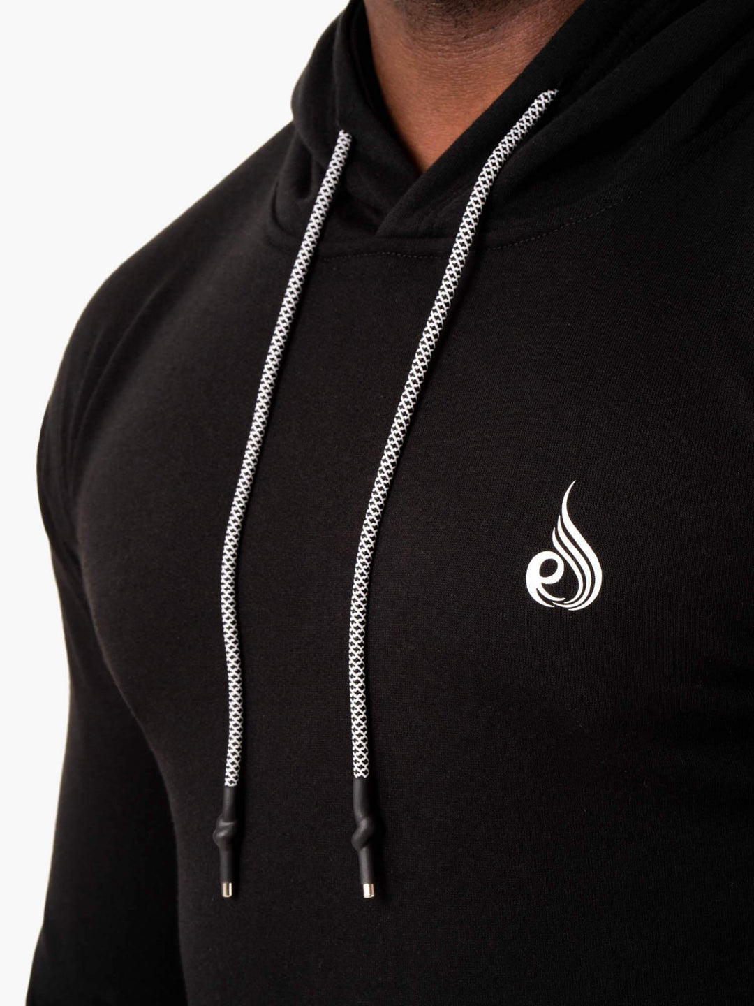 Impact Pullover Hoodie - Black Clothing Ryderwear 