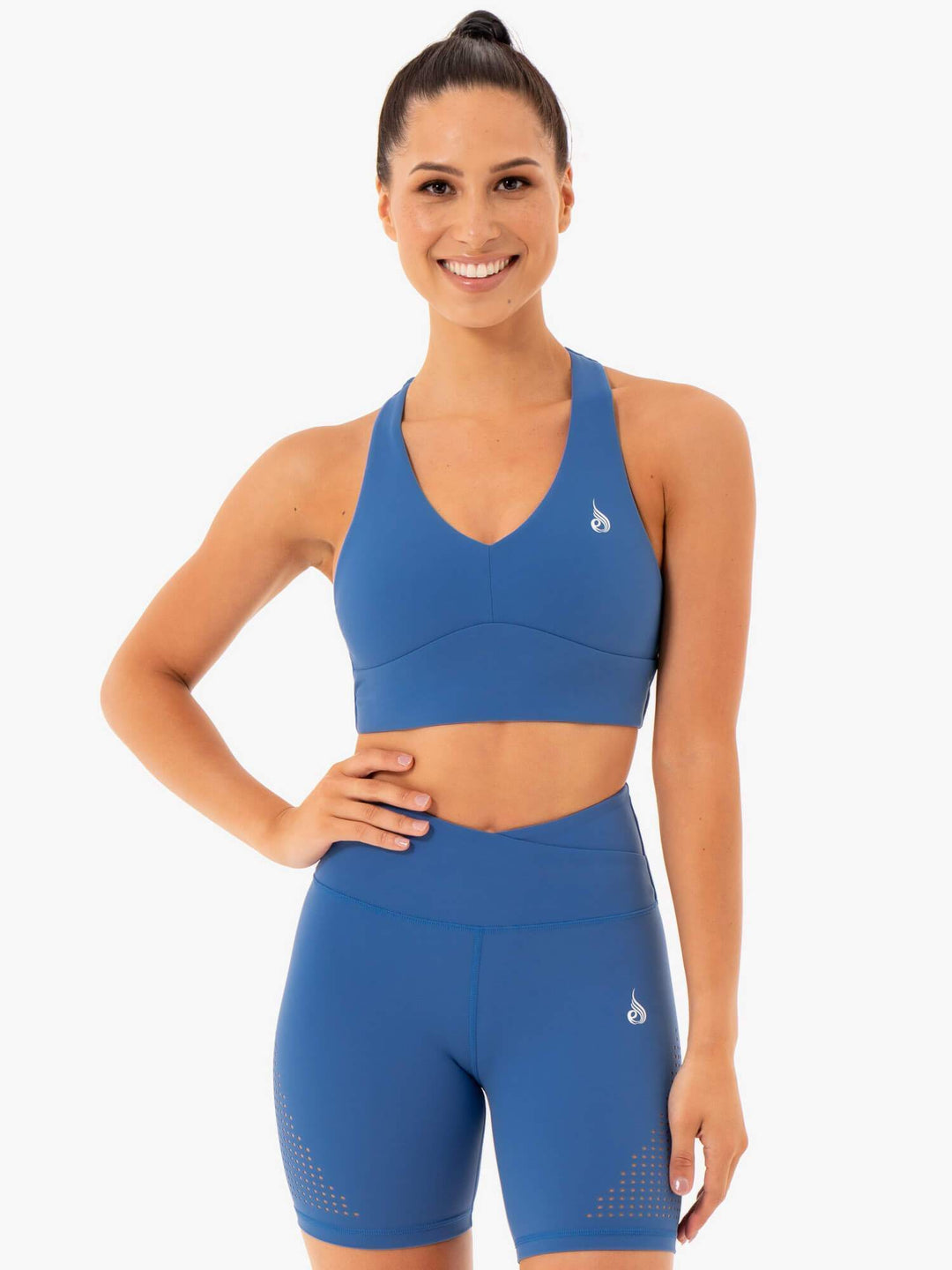 Impact Sports Bra - Cobalt Blue Clothing Ryderwear 