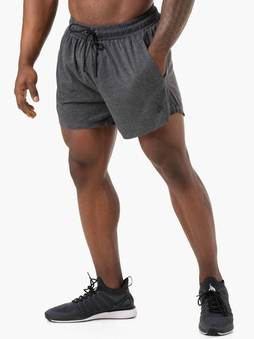 Iron Arnie Shorts Charcoal Marl