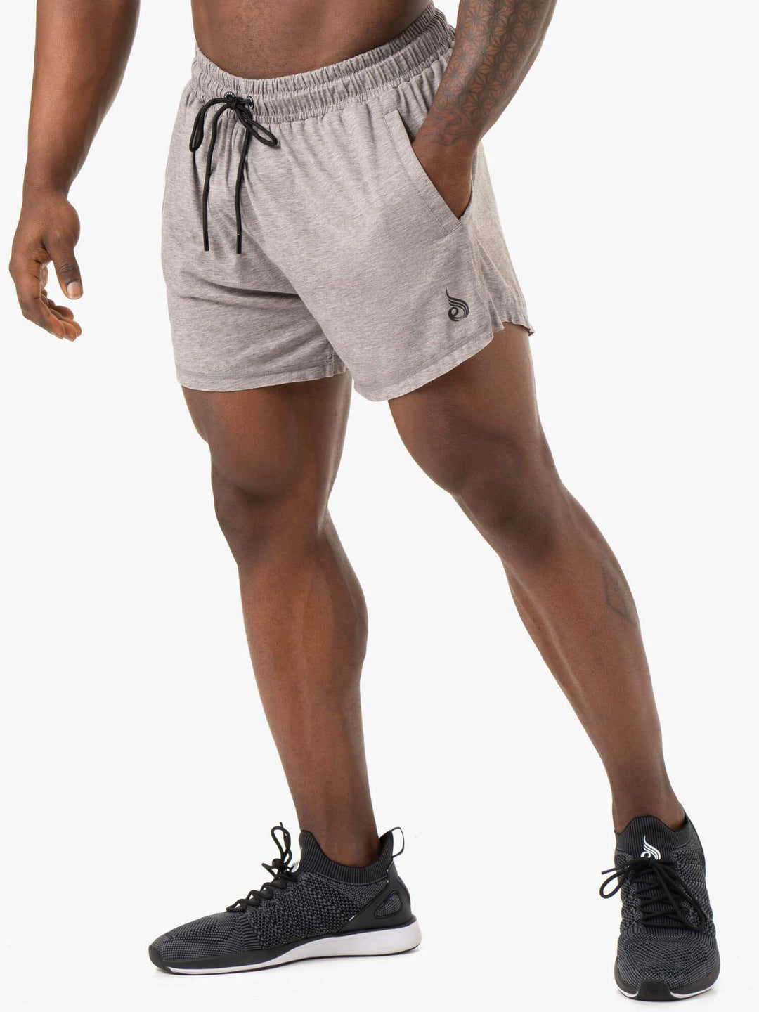 Iron Arnie Shorts - Grey Marl Clothing Ryderwear 