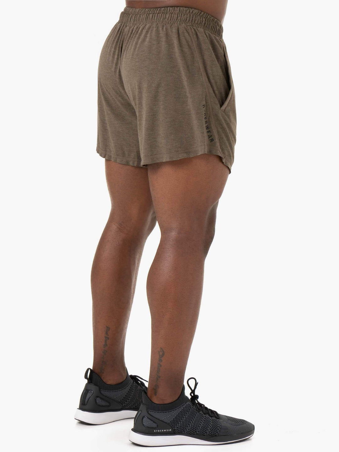 Iron Arnie Shorts - Khaki Marl Clothing Ryderwear 