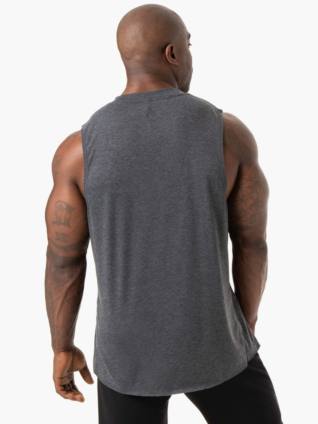 Iron Baller Tank - Charcoal Marl Clothing Ryderwear 