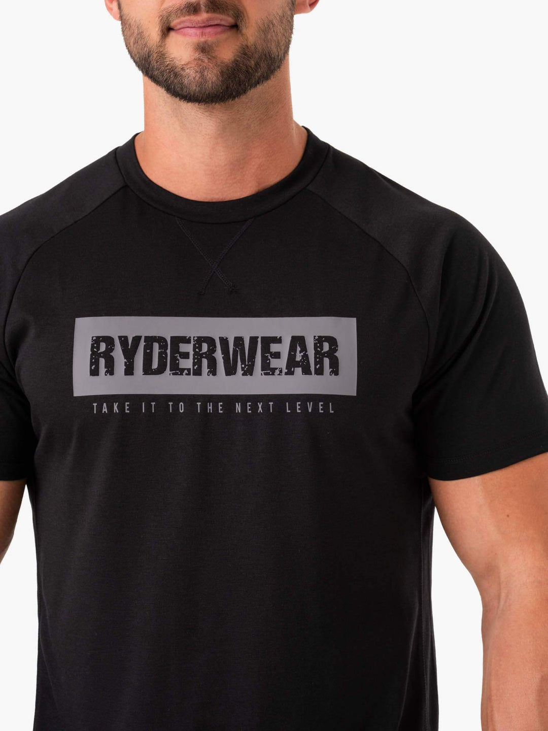 Iron T-Shirt - Black Clothing Ryderwear 