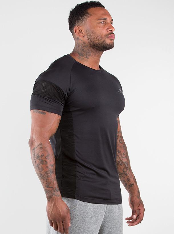 Iron T-Shirt - Black - Front Right