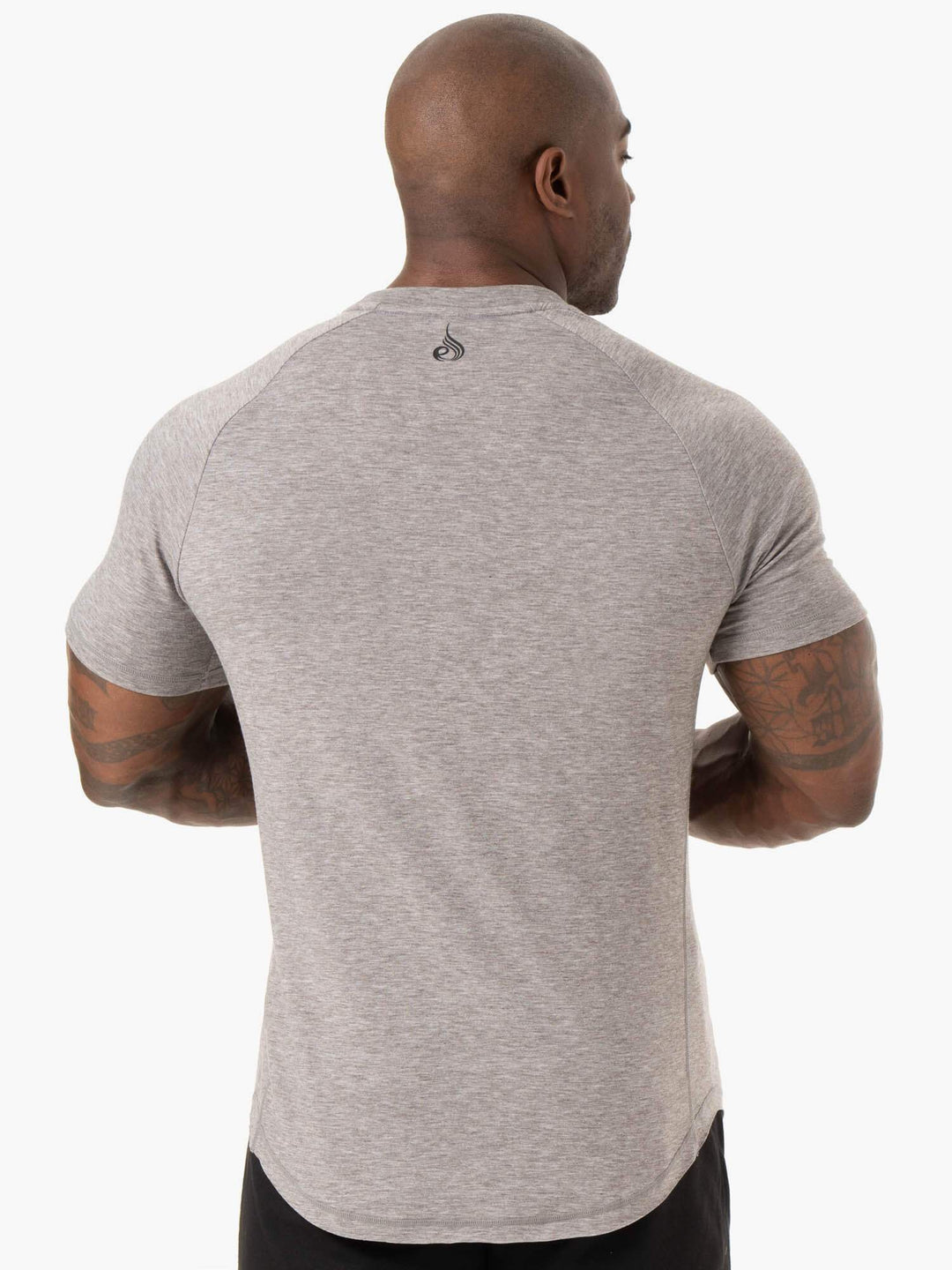 Iron T-Shirt - Grey Marl Clothing Ryderwear 