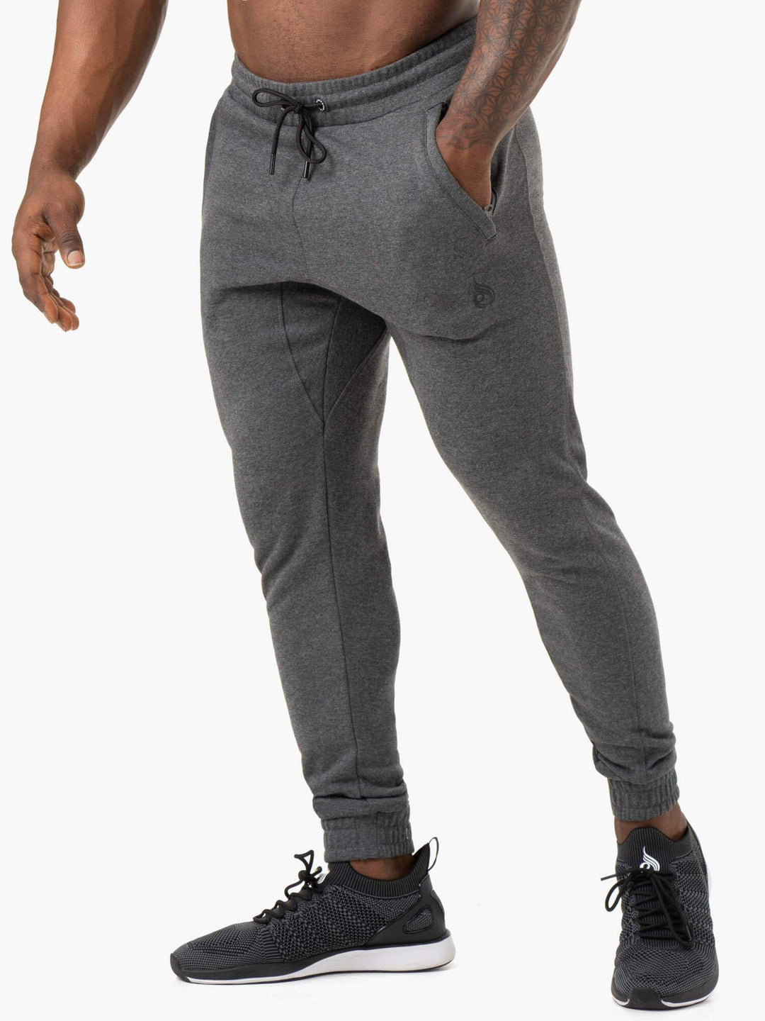 Iron Track Pants - Charcoal Marl Clothing Ryderwear 