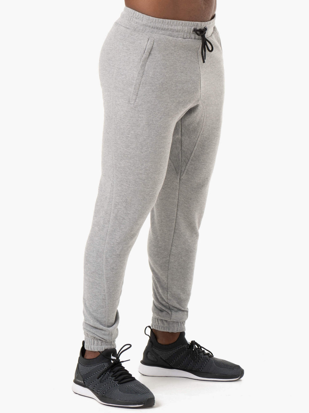 Iron Track Pants - Grey Marl Clothing Ryderwear 