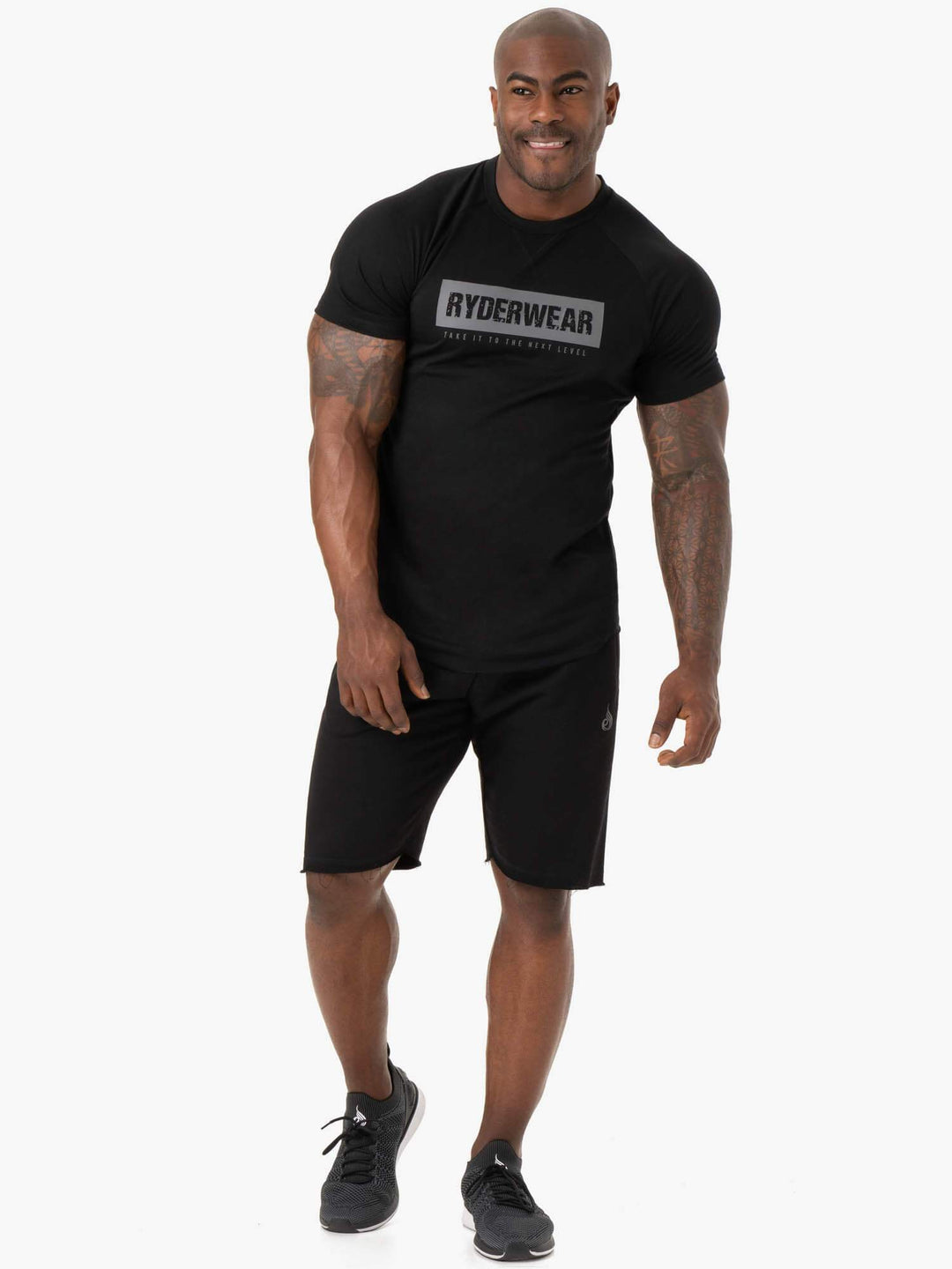 Iron Track Shorts - Black Clothing Ryderwear 