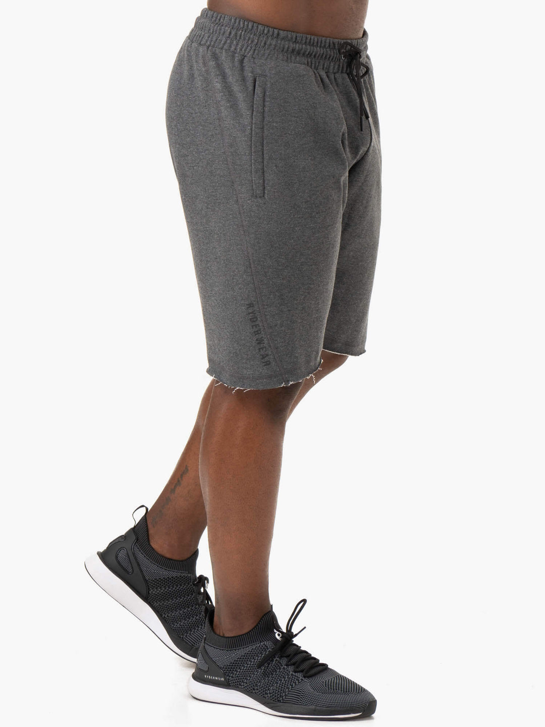 Iron Track Shorts - Charcoal Marl Clothing Ryderwear 