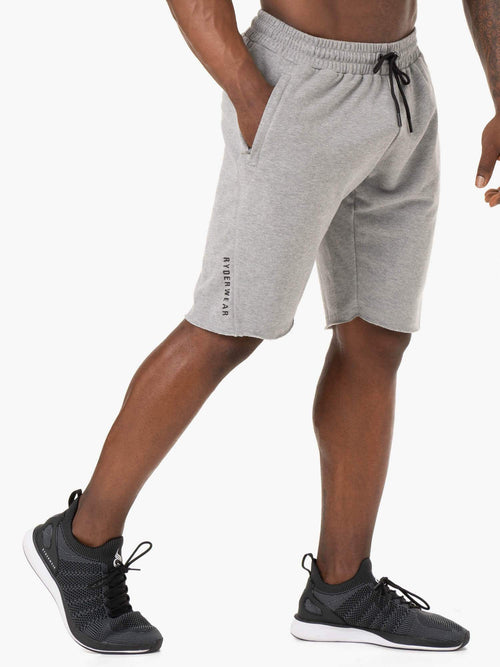 Iron Track Shorts Grey Marl