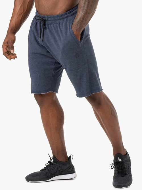 Iron Track Shorts Navy Marl