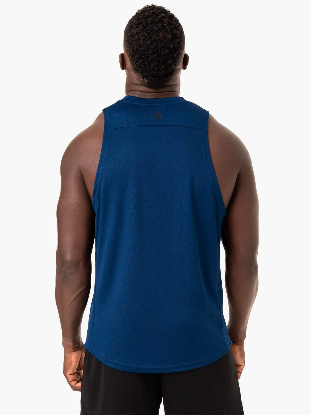 Lift Mesh Baller Tank - Blue Clothing Ryderwear 