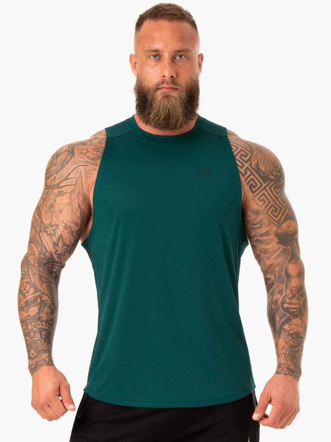 Lift Mesh Baller Tank - Emerald Clothing Ryderwear 